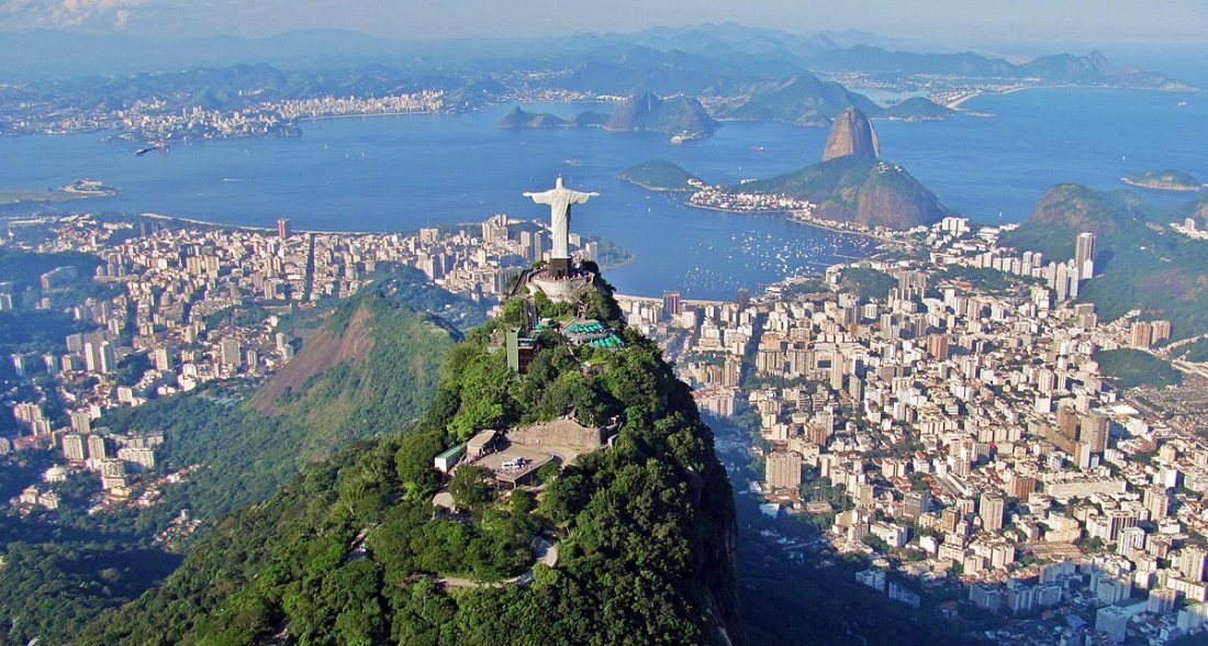 Popular tourist cities in Brazil