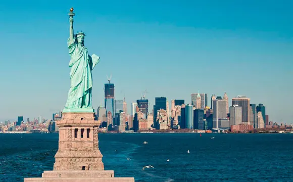 Vista de la Estatua de la Libertad