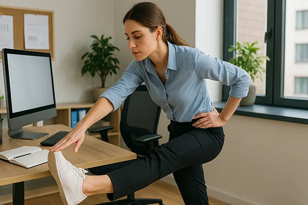 Santé mouvement au bureau