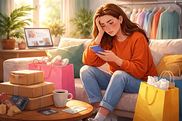 Stress shopping triggers